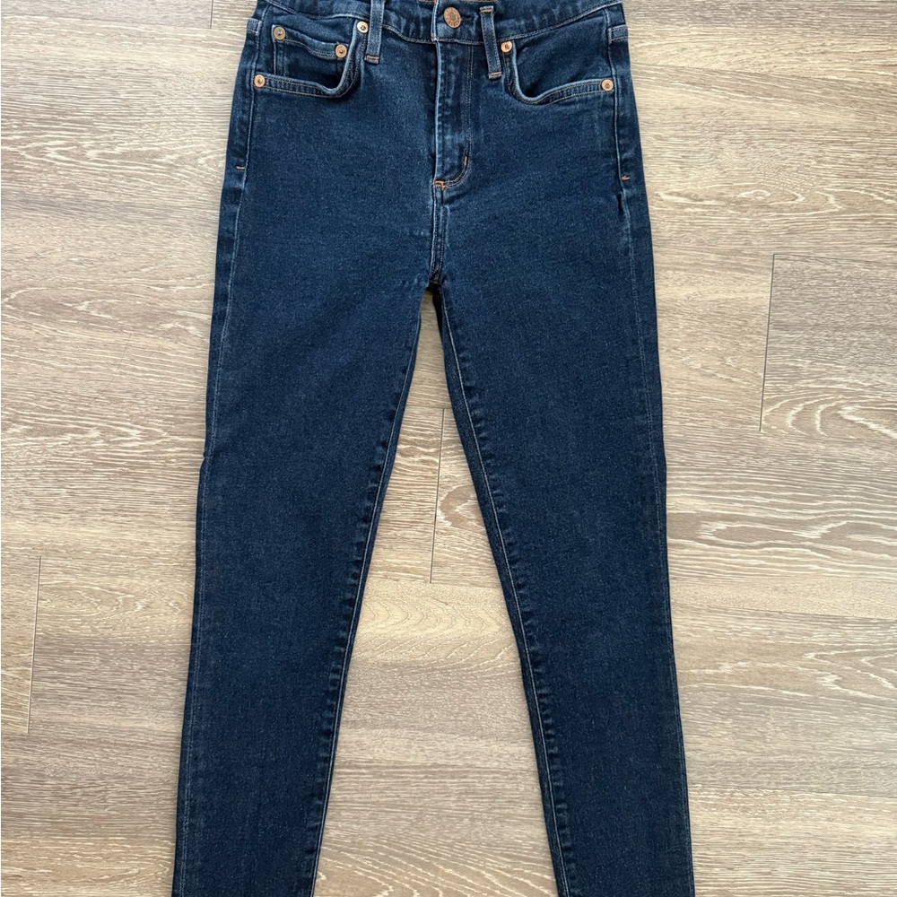 AGOLDE Cropped Skinny Jeans
